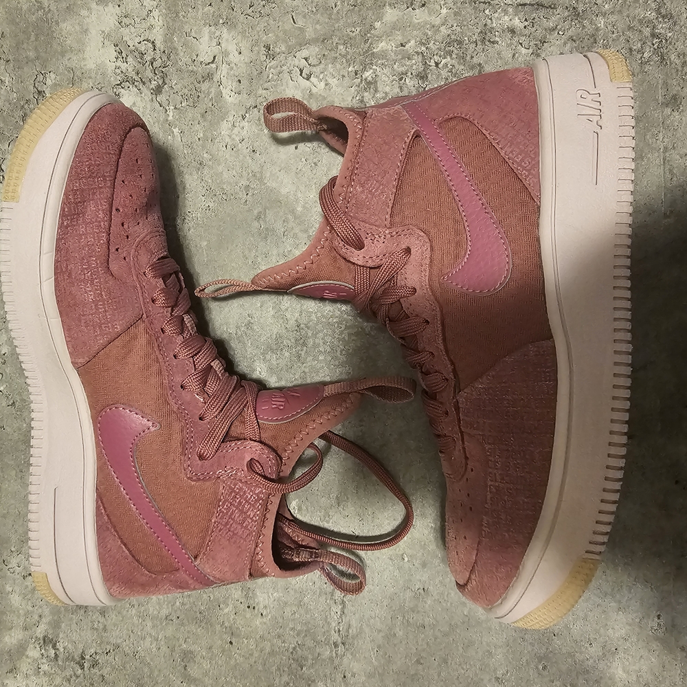 Nike Pink High-Top Sneakers